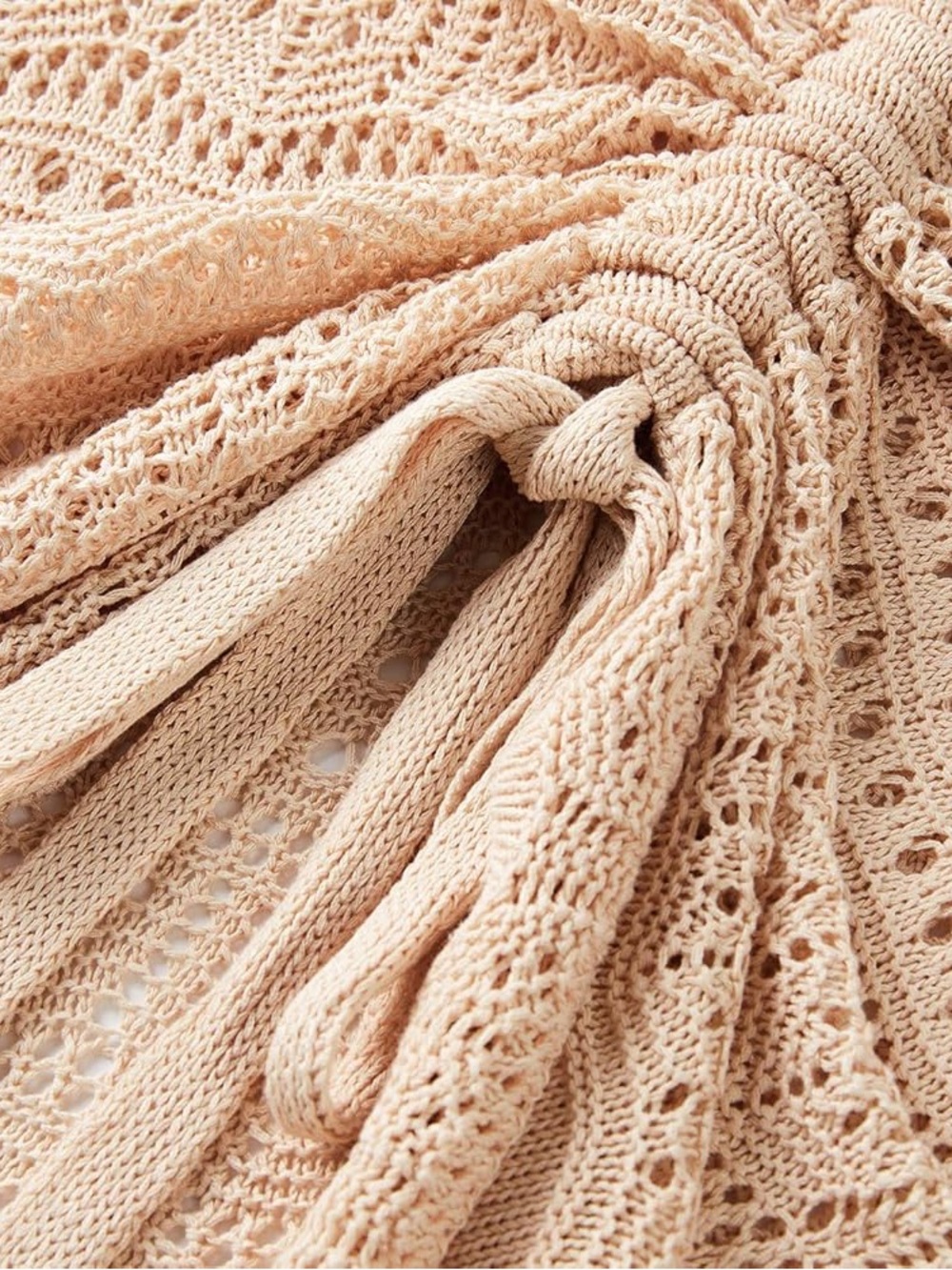 V-Neck Ruched Knit Top - Picture 4 of 4